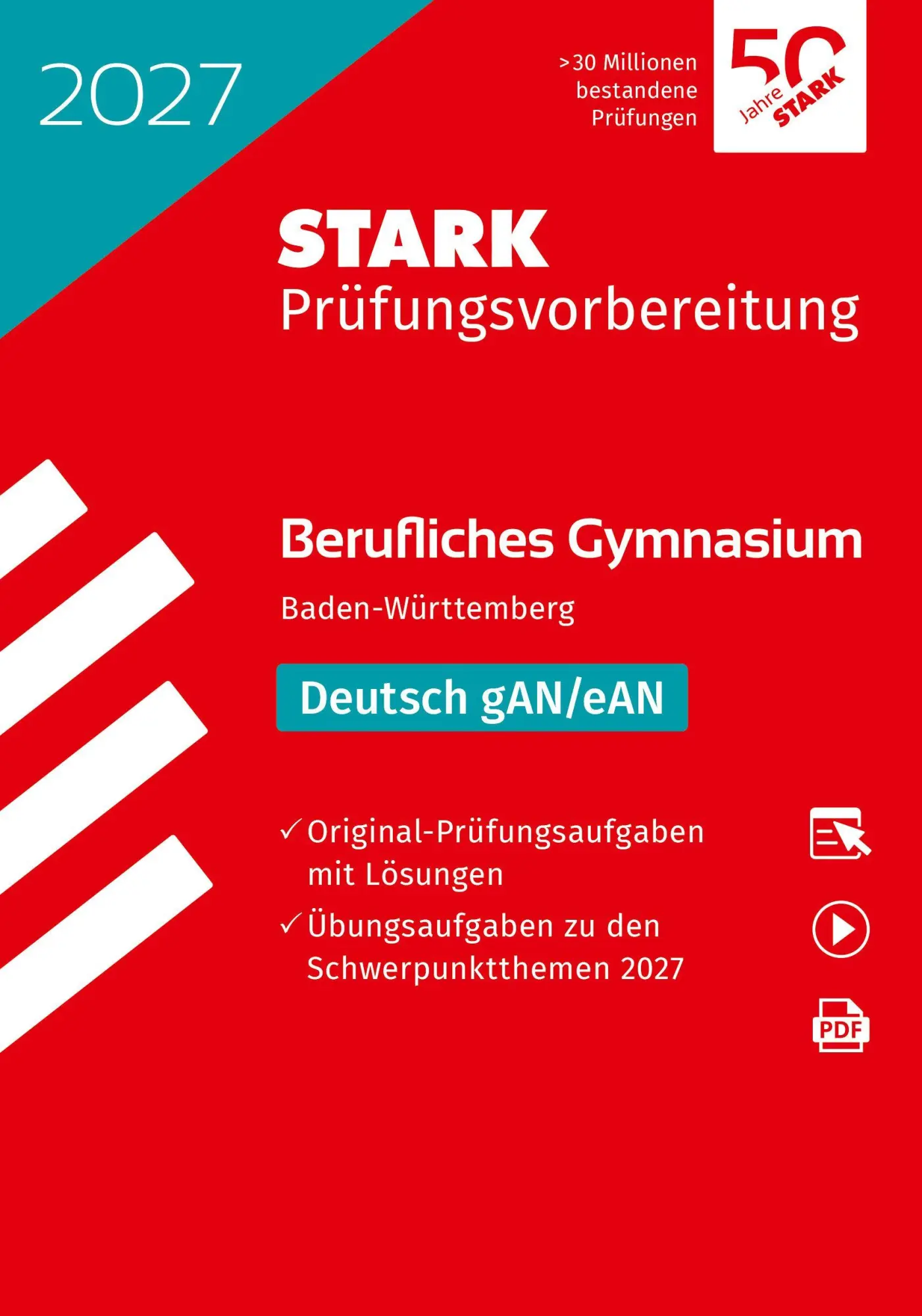 Cover: 9783849066932 | STARK Deutsch - Abitur Berufliches Gymnasium 2027 BW -...