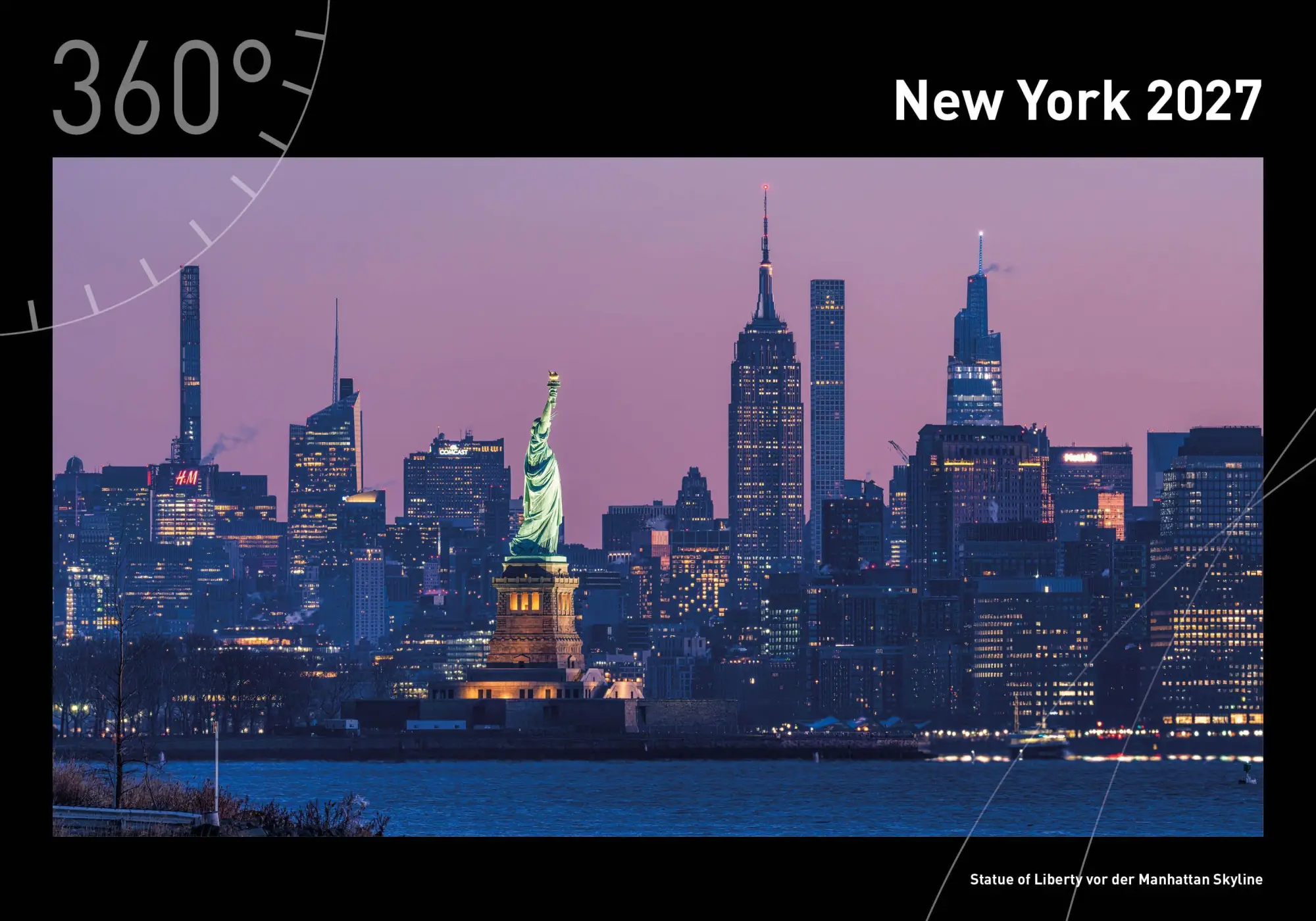 Cover: 9783968556932 | New York Premiumkalender 2027 | Jan Becke | Kalender | 14 S. | Deutsch