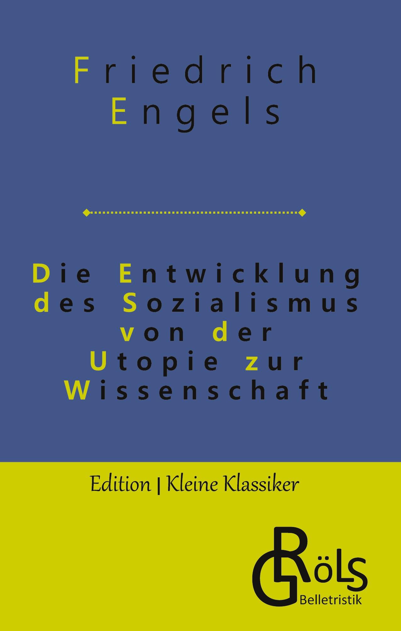 Cover: 9783988286932 | Die Entwicklung des Sozialismus von der Utopie zur Wissenschaft | Buch