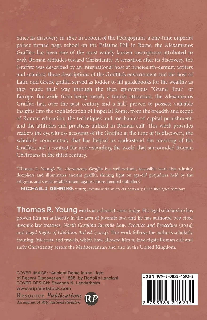 Rückseite: 9798385216932 | The Alexamenos Graffito | Thomas R. Young | Taschenbuch | Englisch