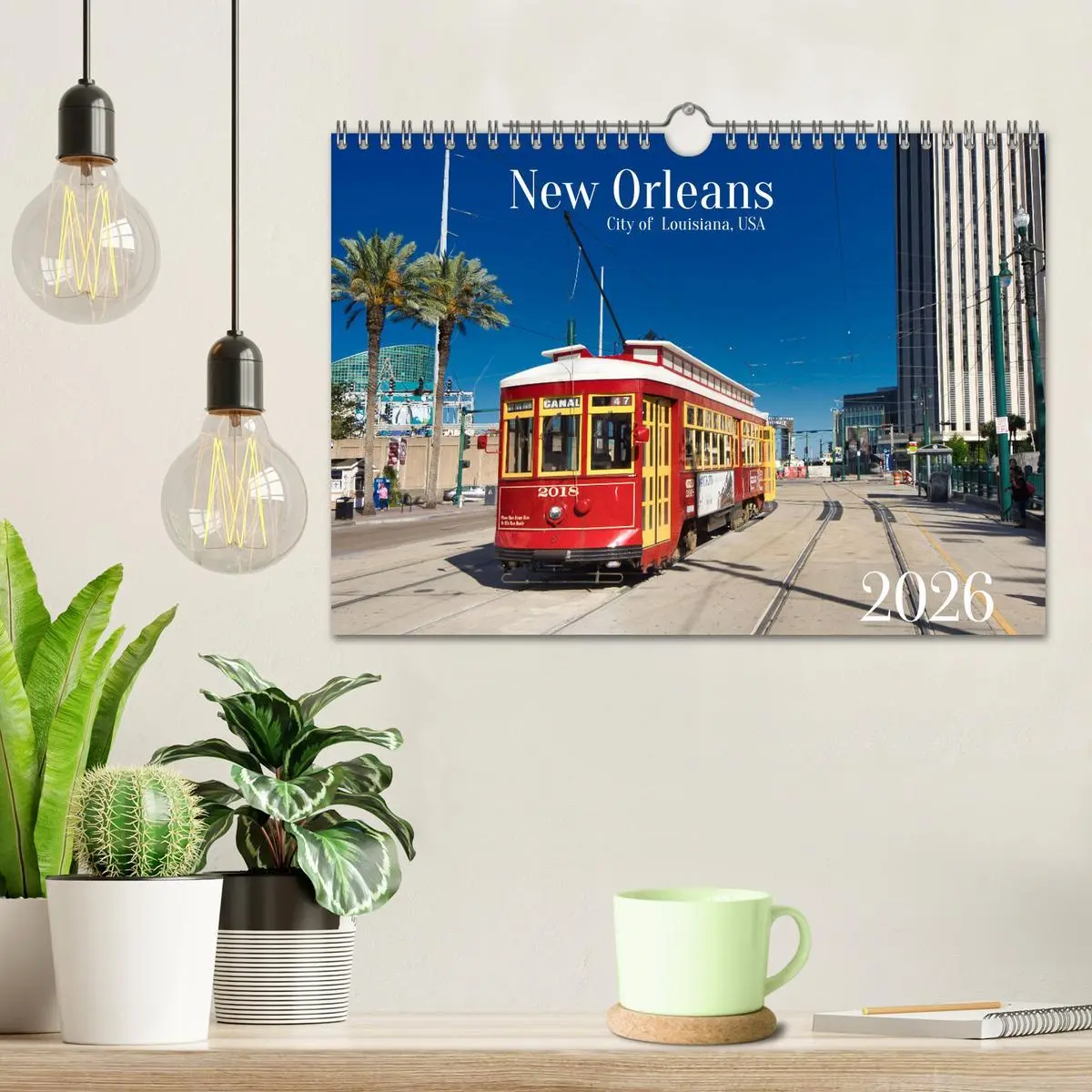 Bild: 9783457367032 | New Orleans Louisiana, USA (Wandkalender 2026 DIN A4 quer),...
