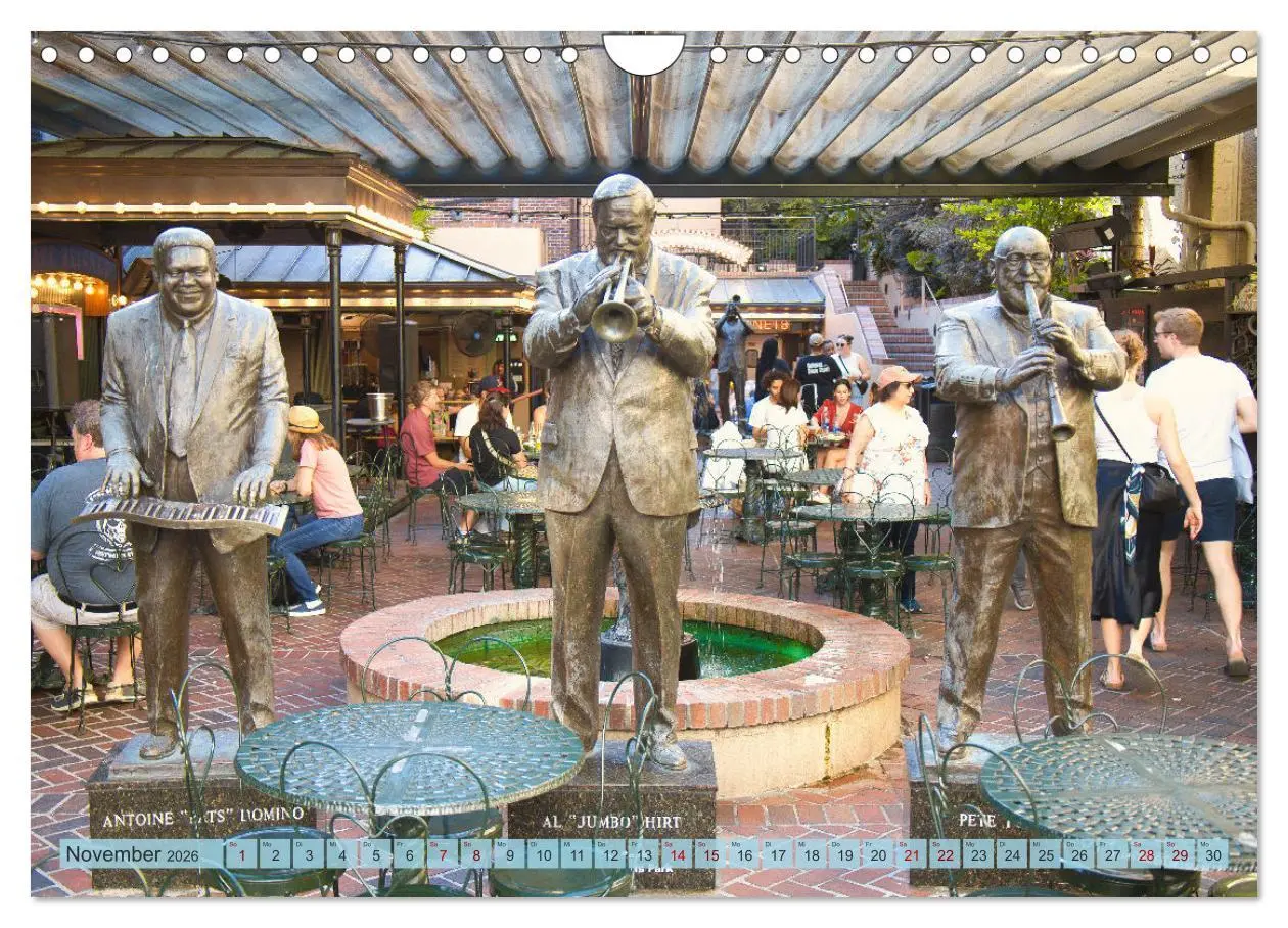 Bild: 9783457367032 | New Orleans Louisiana, USA (Wandkalender 2026 DIN A4 quer),...