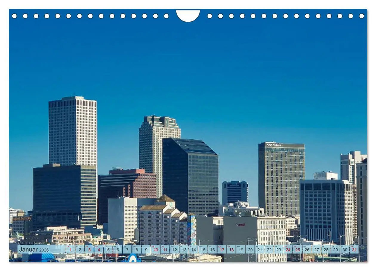 Bild: 9783457367032 | New Orleans Louisiana, USA (Wandkalender 2026 DIN A4 quer),...