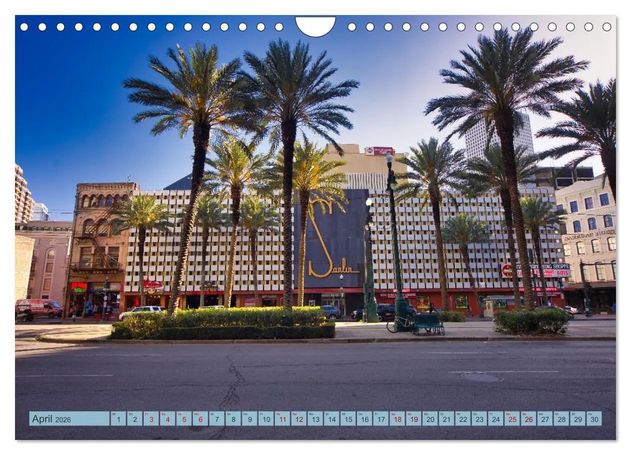 Bild: 9783457367032 | New Orleans Louisiana, USA (Wandkalender 2026 DIN A4 quer),...