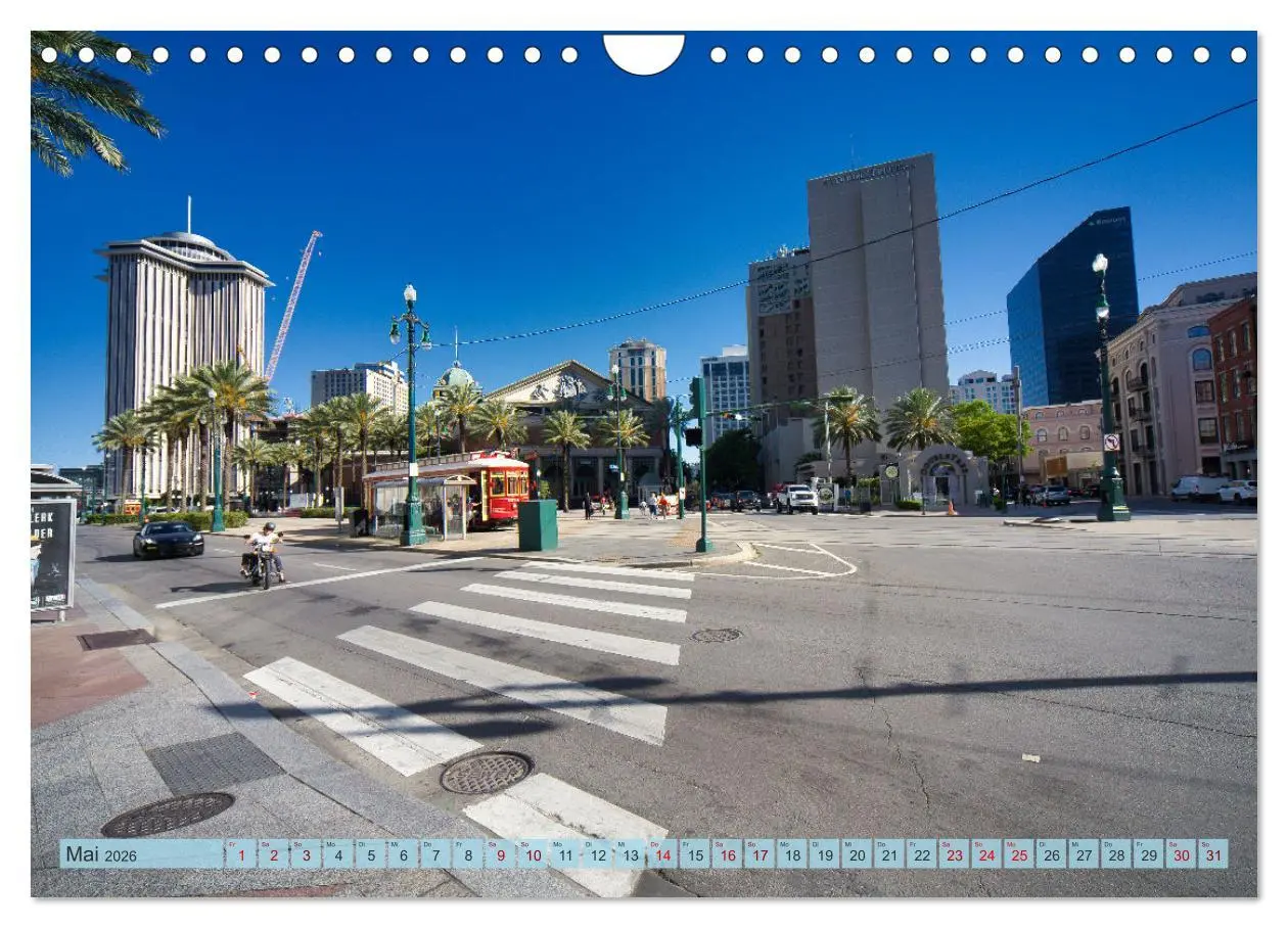 Bild: 9783457367032 | New Orleans Louisiana, USA (Wandkalender 2026 DIN A4 quer),...