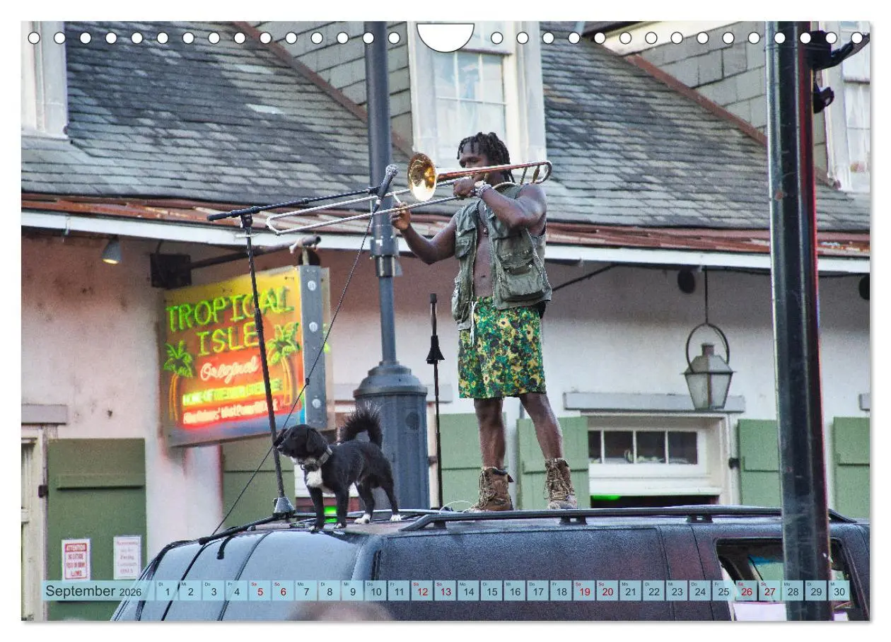 Bild: 9783457367032 | New Orleans Louisiana, USA (Wandkalender 2026 DIN A4 quer),...