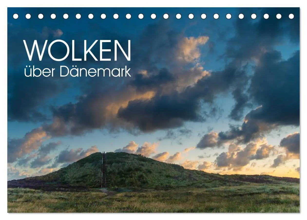 Cover: 9783457987032 | Wolken über Dänemark (Tischkalender 2026 DIN A5 quer), CALVENDO...