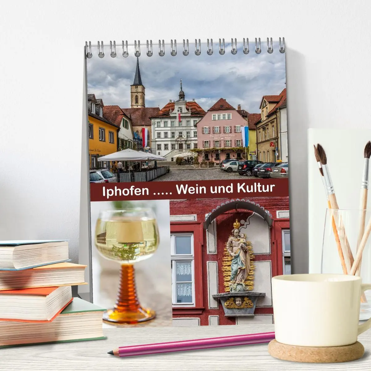 Bild: 9783516457032 | Iphofen - Wein und Kultur (Tischkalender 2026 DIN A5 hoch),...