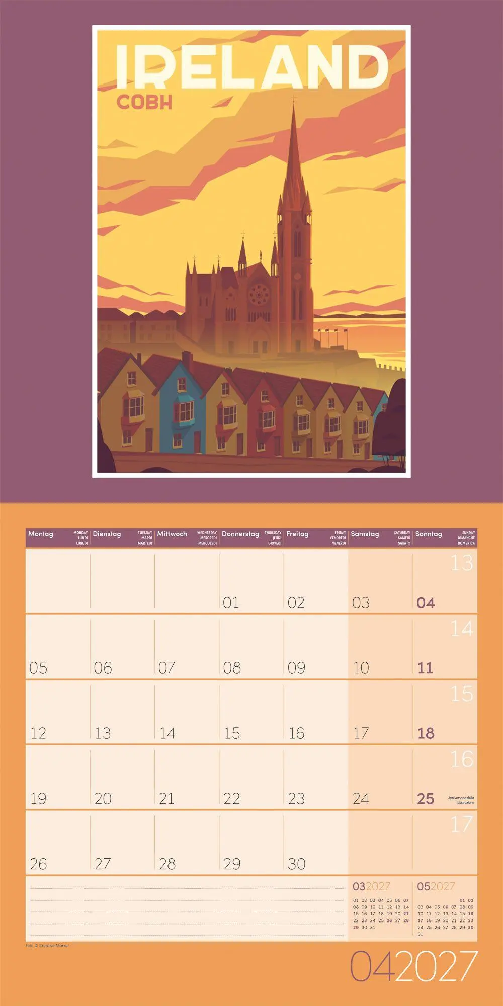 Bild: 9783838447032 | Vintage Voyage Kalender 2027 - 30x30 - Art12 | GmbH | Kalender | 28 S.
