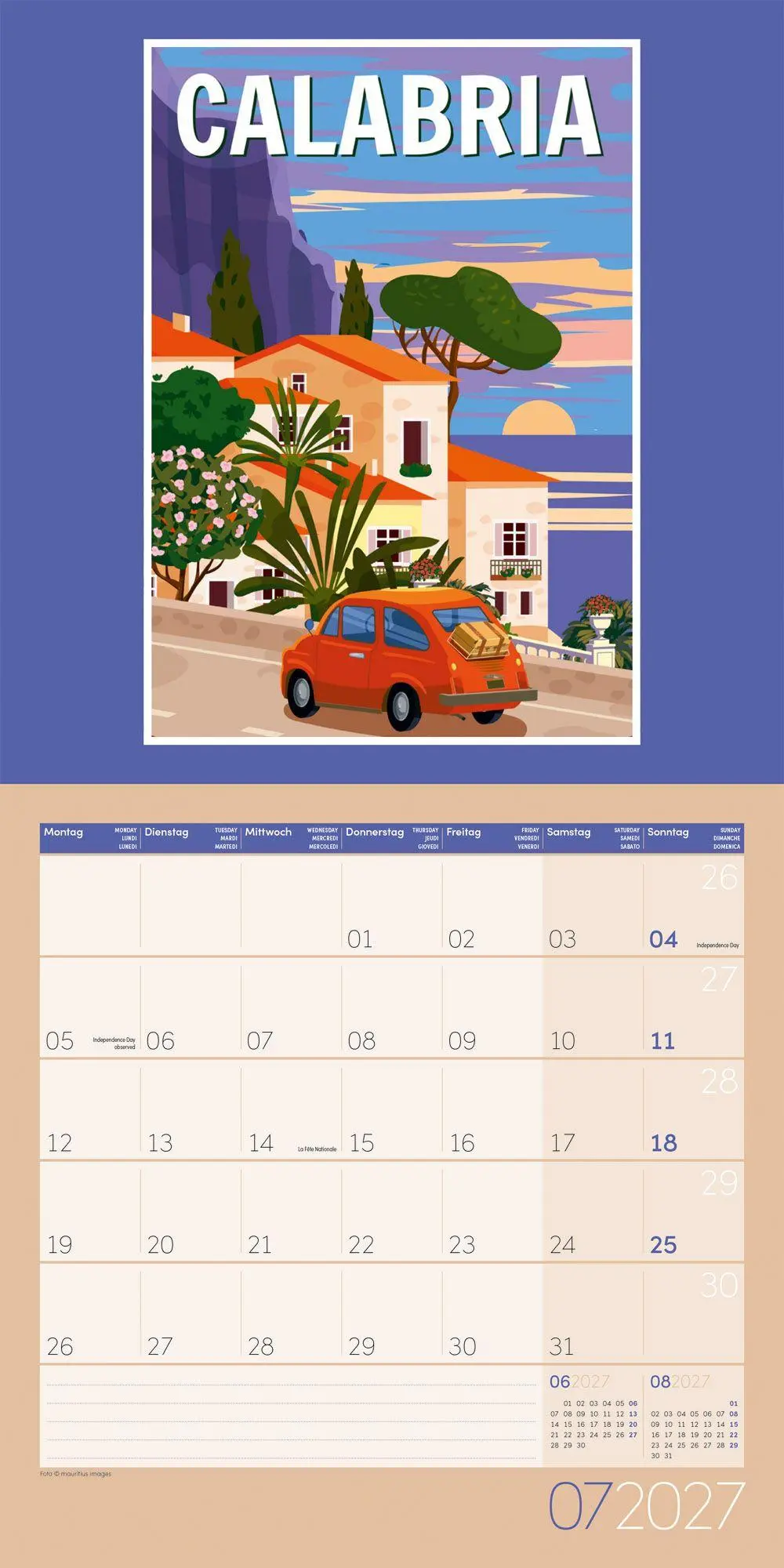 Bild: 9783838447032 | Vintage Voyage Kalender 2027 - 30x30 - Art12 | GmbH | Kalender | 28 S.