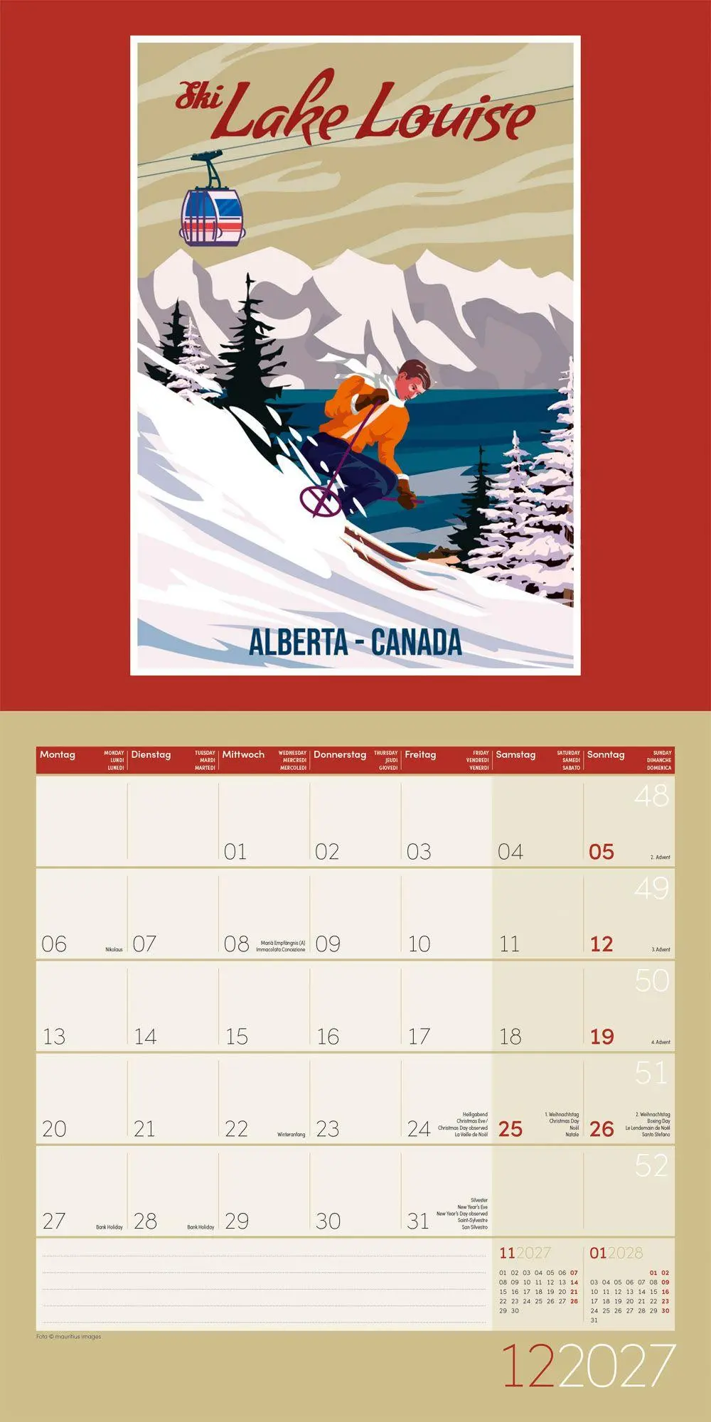 Bild: 9783838447032 | Vintage Voyage Kalender 2027 - 30x30 - Art12 | GmbH | Kalender | 28 S.