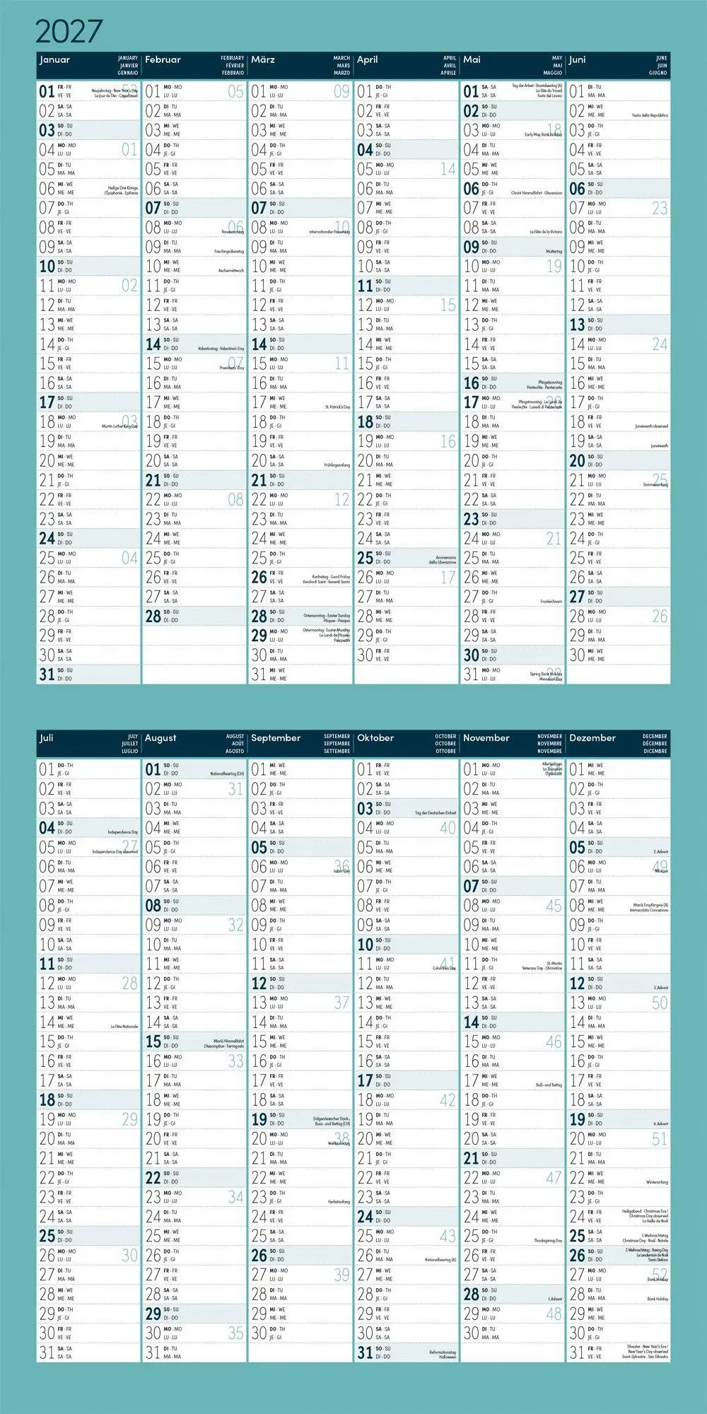 Bild: 9783838447032 | Vintage Voyage Kalender 2027 - 30x30 - Art12 | GmbH | Kalender | 28 S.