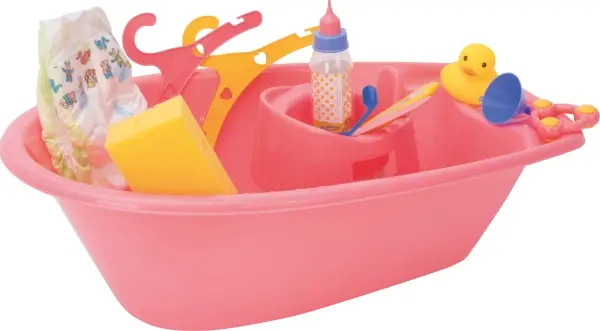 Cover: 4001949007132 | Puppen-Badewanne mit Zubehör, ca. 50 cm | Heless GmbH