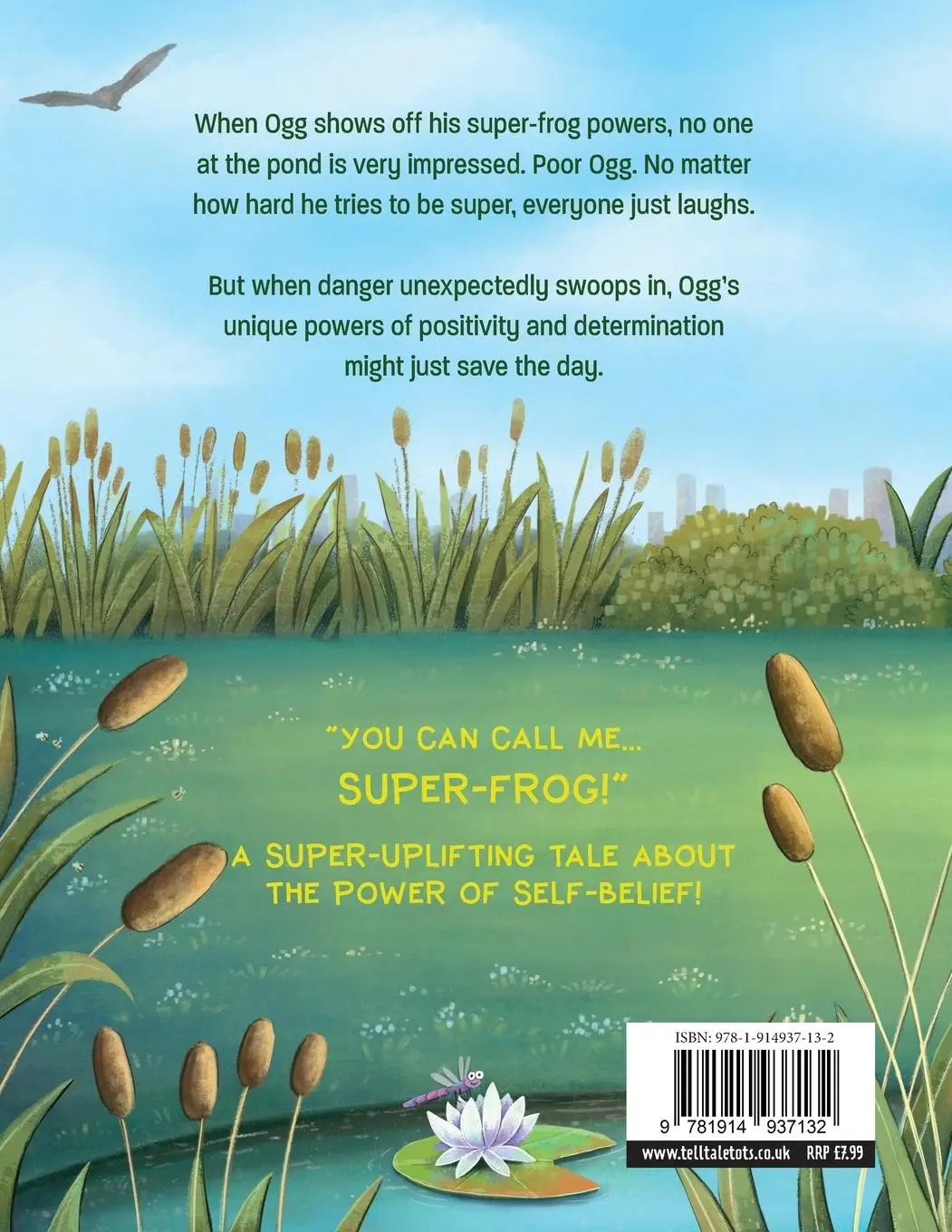 Rückseite: 9781914937132 | Ogg, The Super Frog | Watson | Taschenbuch | Kartoniert / Broschiert