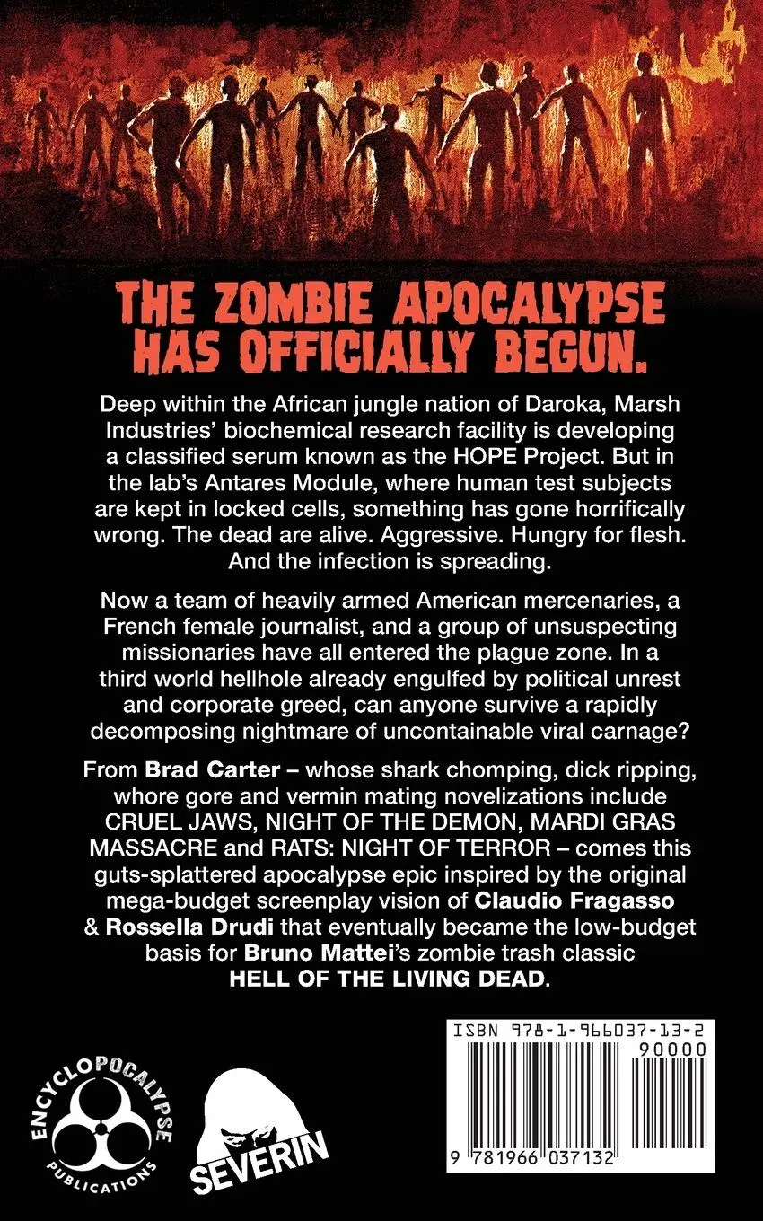 Rückseite: 9781966037132 | Virus | Hell of the Living Dead | Brad Carter | Taschenbuch | Englisch