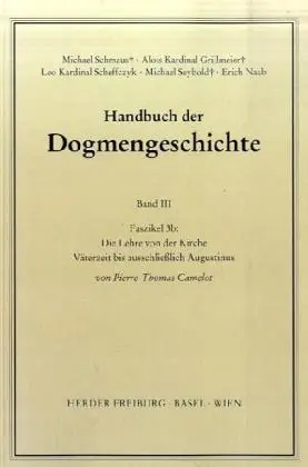 Cover: 9783451007132 | Die Lehre von der Kirche. Faszikel.3b | Michael Schmaus (u. a.) | Buch