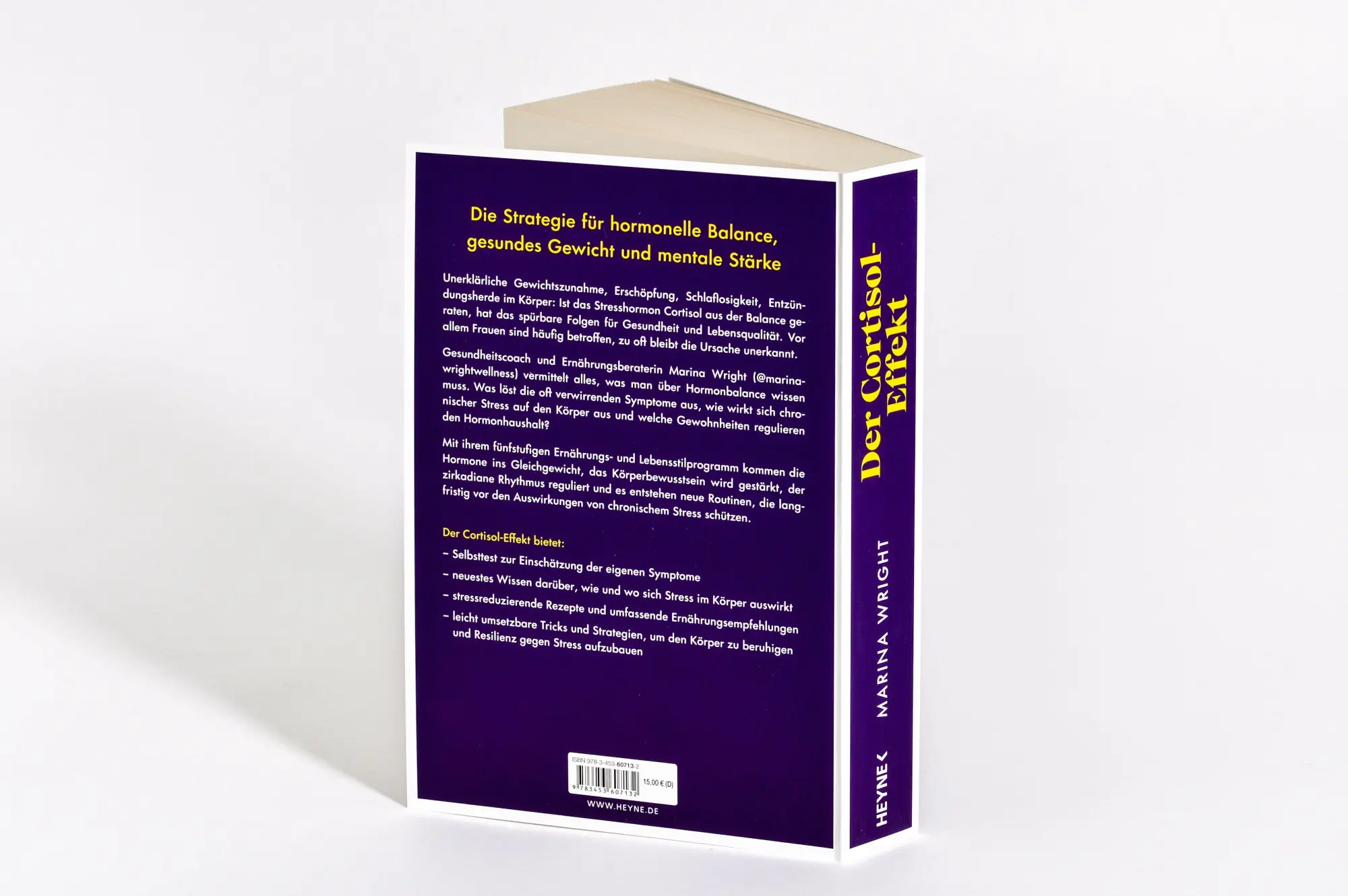 Bild: 9783453607132 | Der Cortisol-Effekt | Marina Wright | Taschenbuch | 400 S. | Deutsch