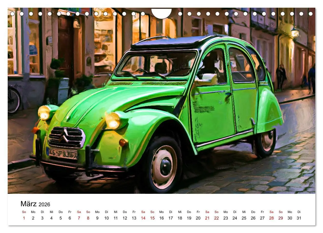 Bild: 9783457357132 | Surreale Autofreuden (Wandkalender 2026 DIN A4 quer), CALVENDO...