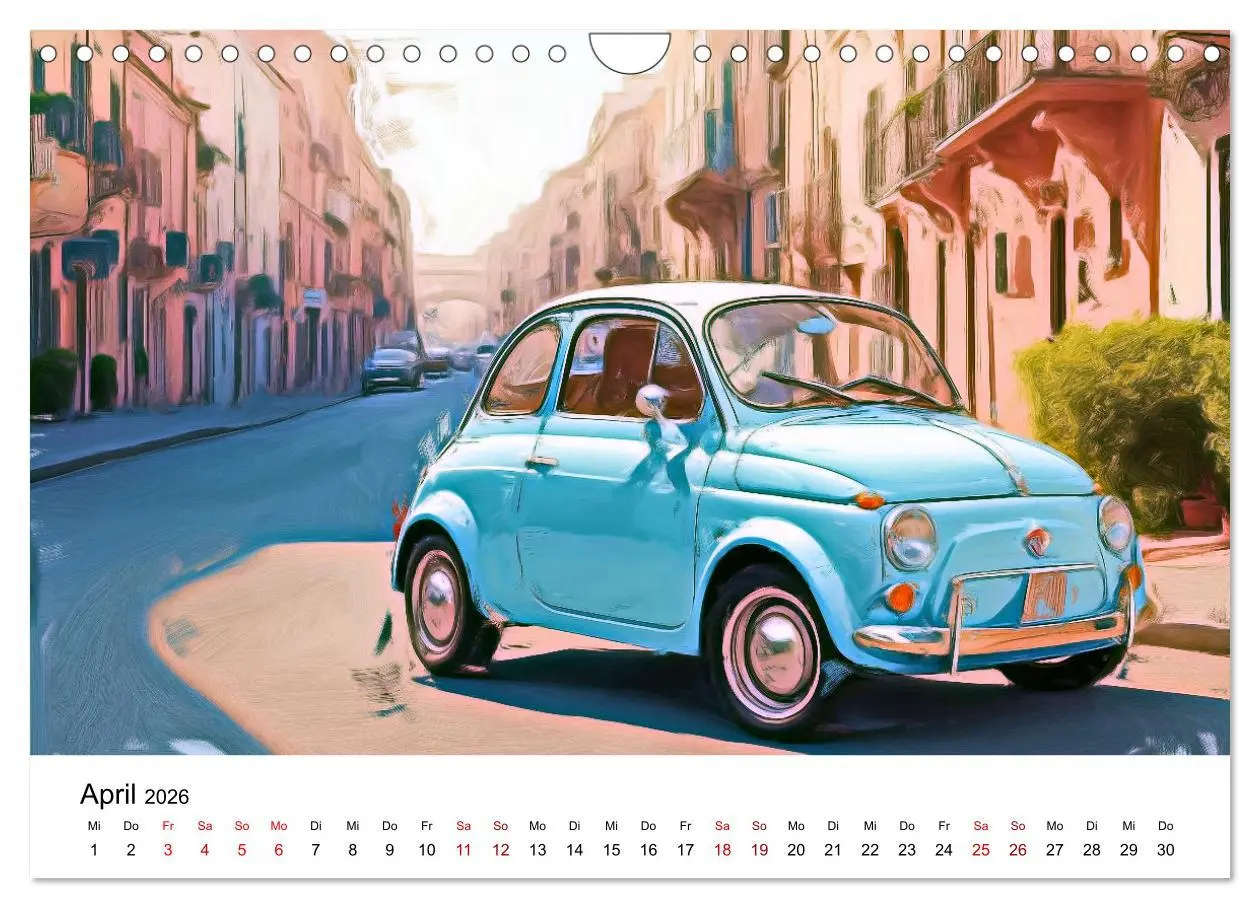 Bild: 9783457357132 | Surreale Autofreuden (Wandkalender 2026 DIN A4 quer), CALVENDO...