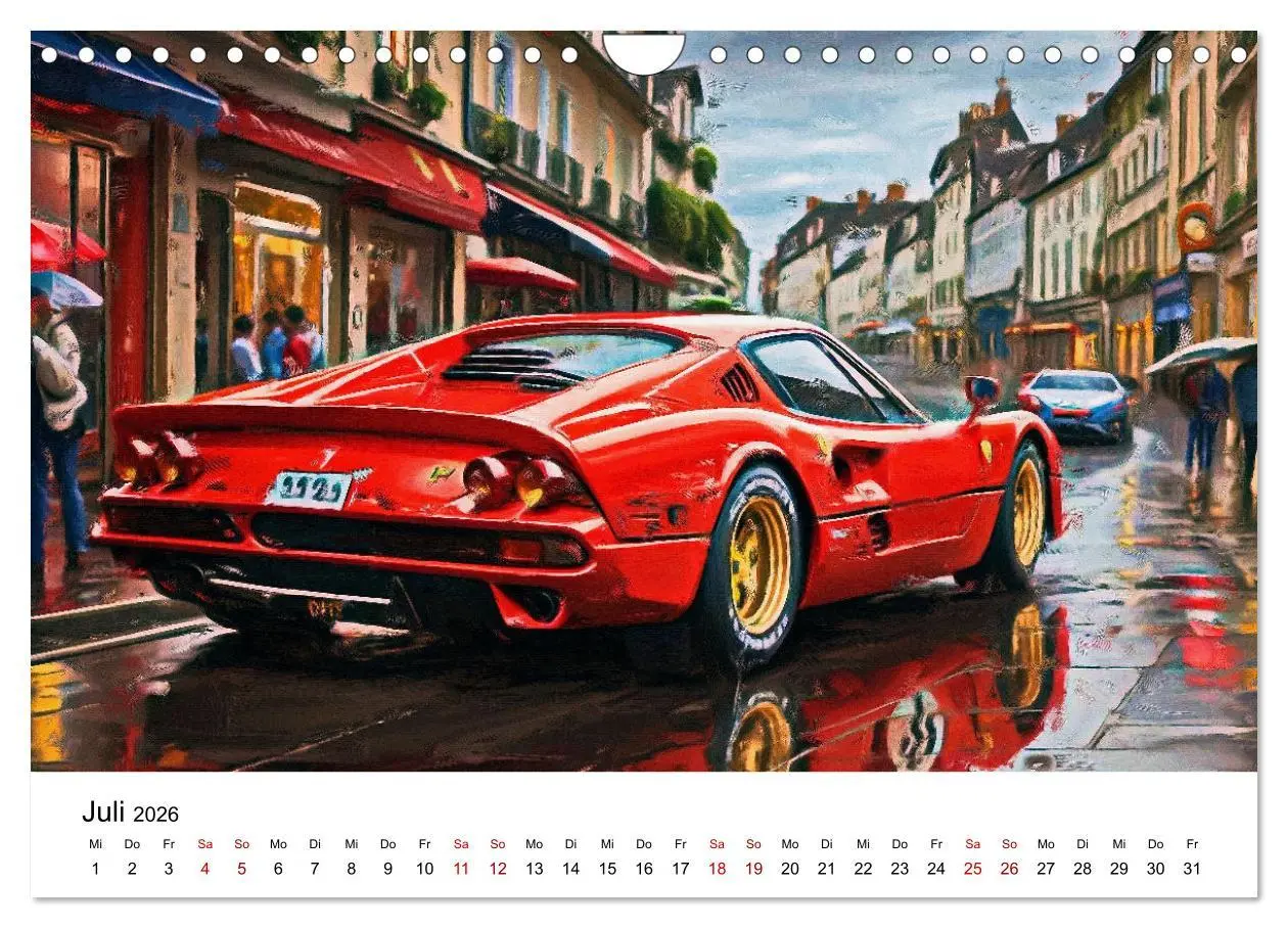 Bild: 9783457357132 | Surreale Autofreuden (Wandkalender 2026 DIN A4 quer), CALVENDO...