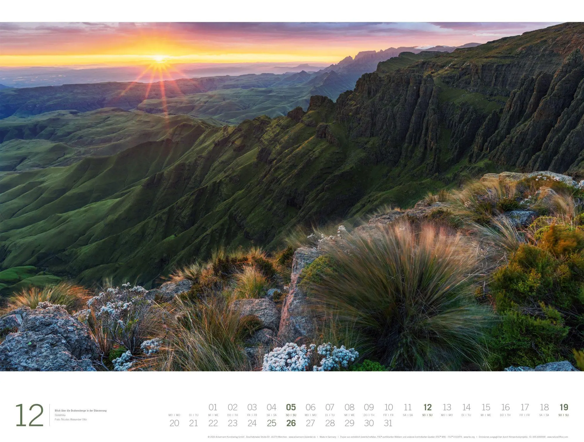 Bild: 9783838437132 | Afrika Gallery Kalender 2027 | Ackermann Kunstverlag GmbH | Kalender