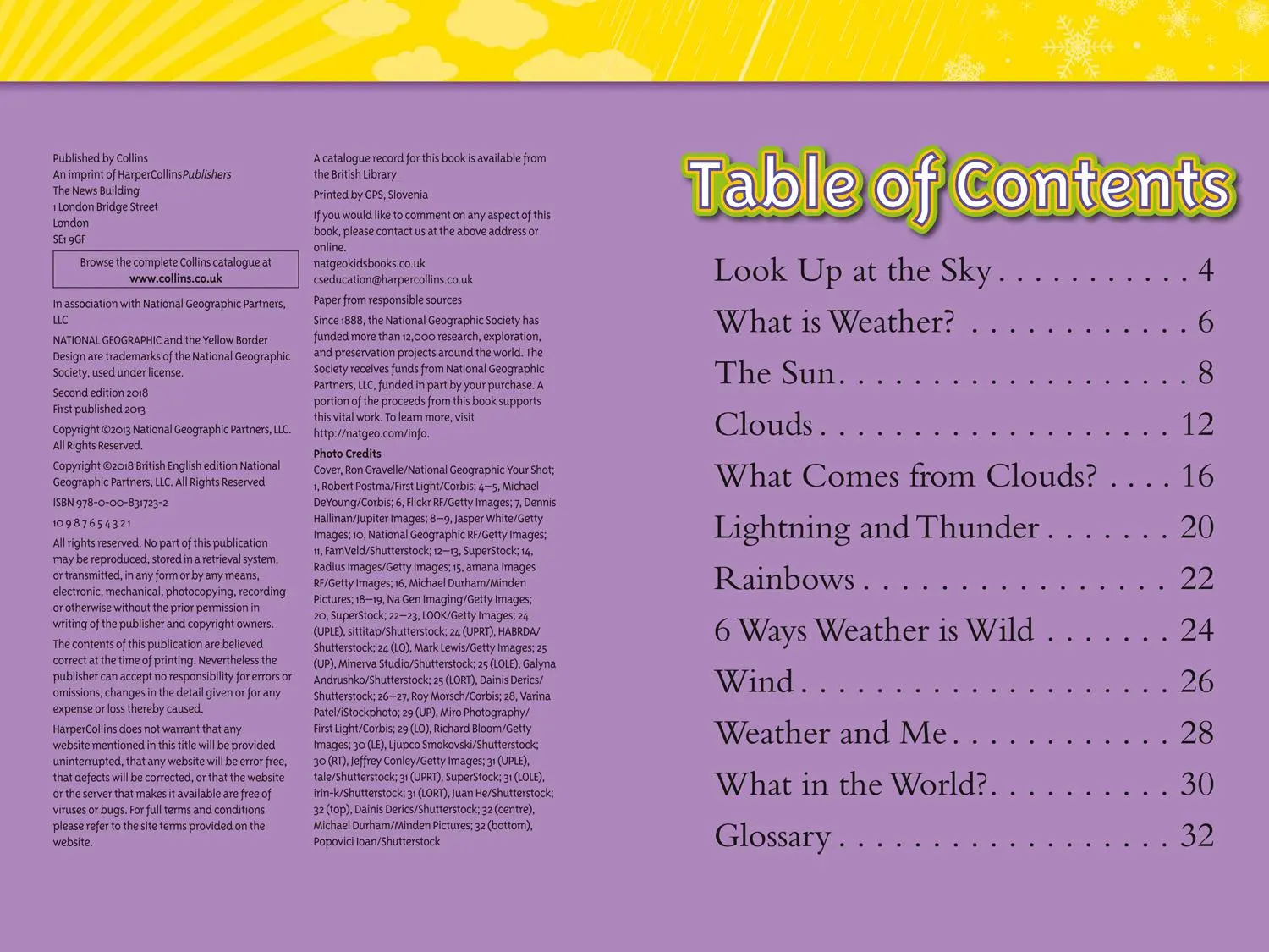 Bild: 9780008317232 | Weather | Level 2 | Kristin Baird Rattini (u. a.) | Taschenbuch | 2018