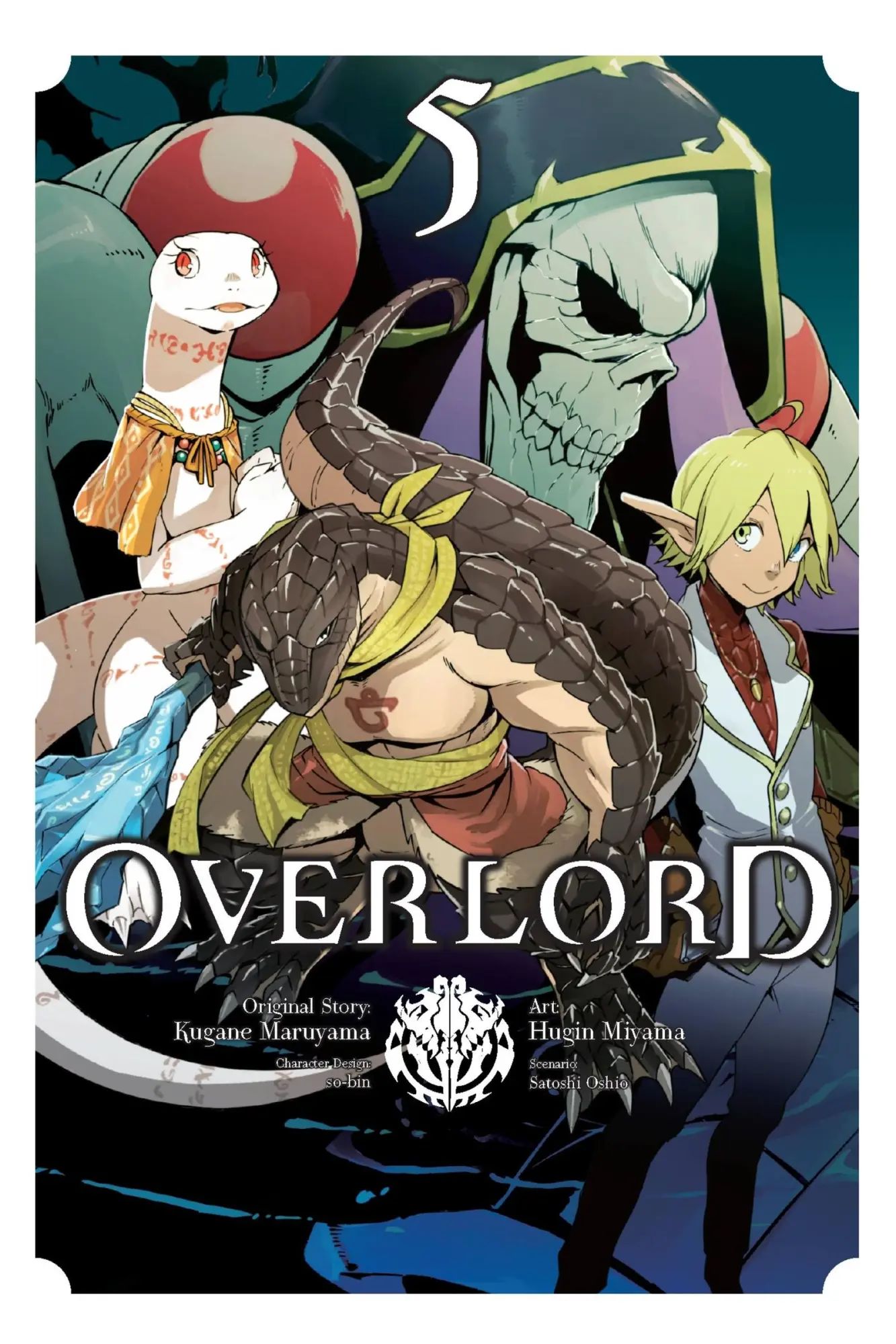 Cover: 9780316517232 | Overlord, Vol. 5 (Manga) | Volume 5 | Kugane Maruyama (u. a.) | Buch