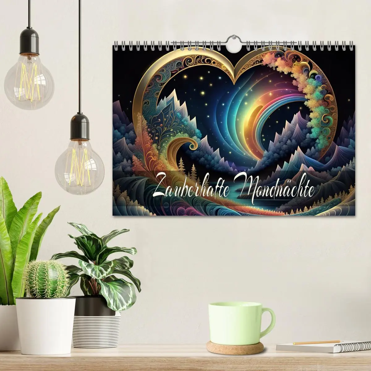 Bild: 9783457347232 | Zauberhafte Mondnächte (Wandkalender 2026 DIN A4 quer), CALVENDO...