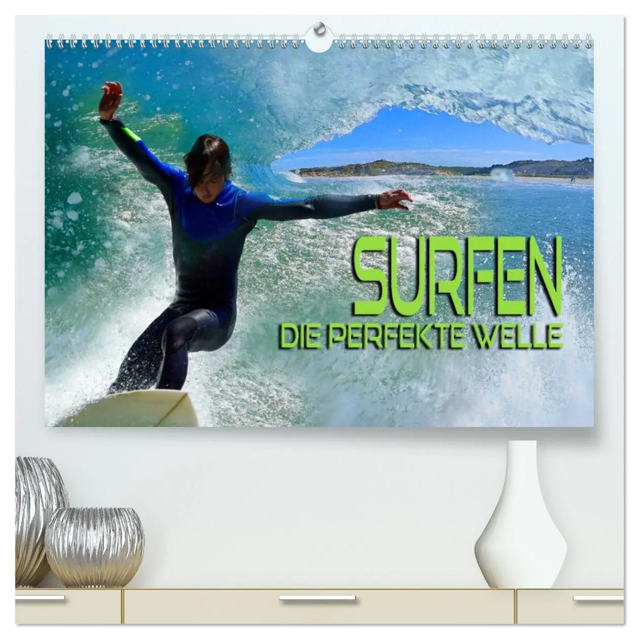 Cover: 9783457727232 | Surfen - die perfekte Welle (hochwertiger Premium Wandkalender 2026...