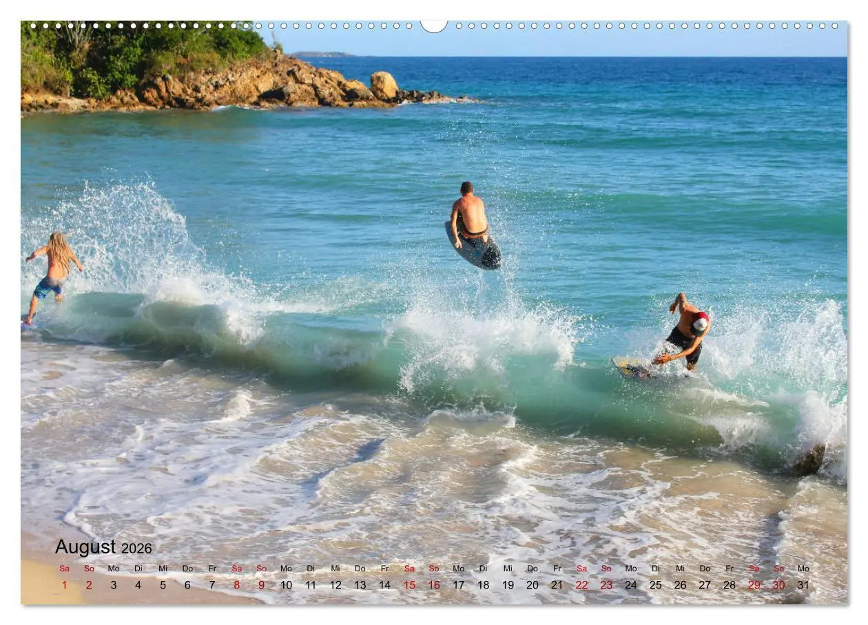 Bild: 9783457727232 | Surfen - die perfekte Welle (hochwertiger Premium Wandkalender 2026...
