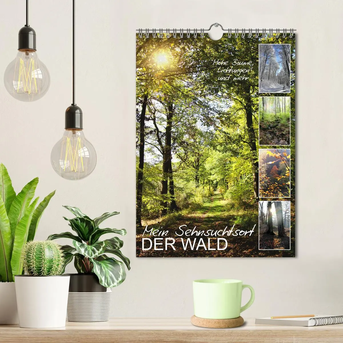 Bild: 9783516367232 | Mein Sehnsuchtsort, der Wald (Wandkalender 2026 DIN A4 hoch),...