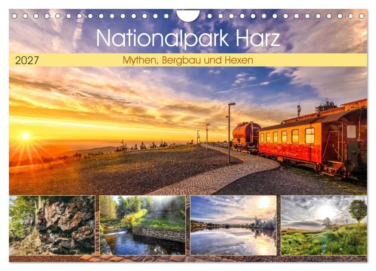 Cover: 9783516817232 | Nationalpark Harz - Mythen, Bergbau und Hexen (Wandkalender 2027...
