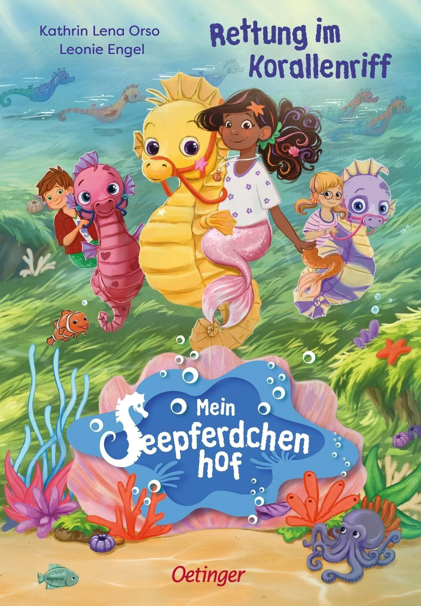 Cover: 9783751207232 | Mein Seepferdchenhof 2. Rettung im Korallenriff | Kathrin Lena Orso
