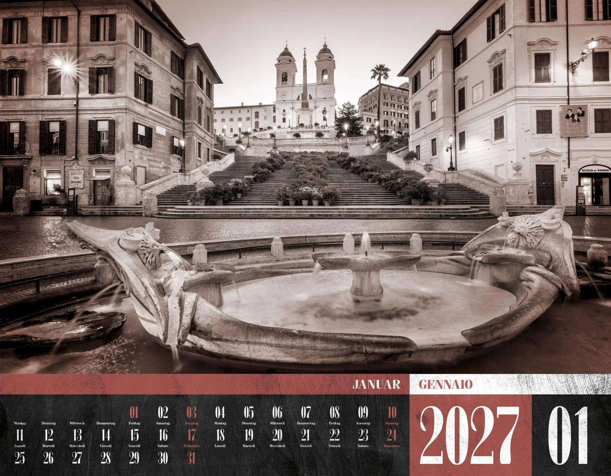 Bild: 9783838427232 | La Dolce Vita Kalender 2027 Italienische Lebensart | GmbH | Kalender