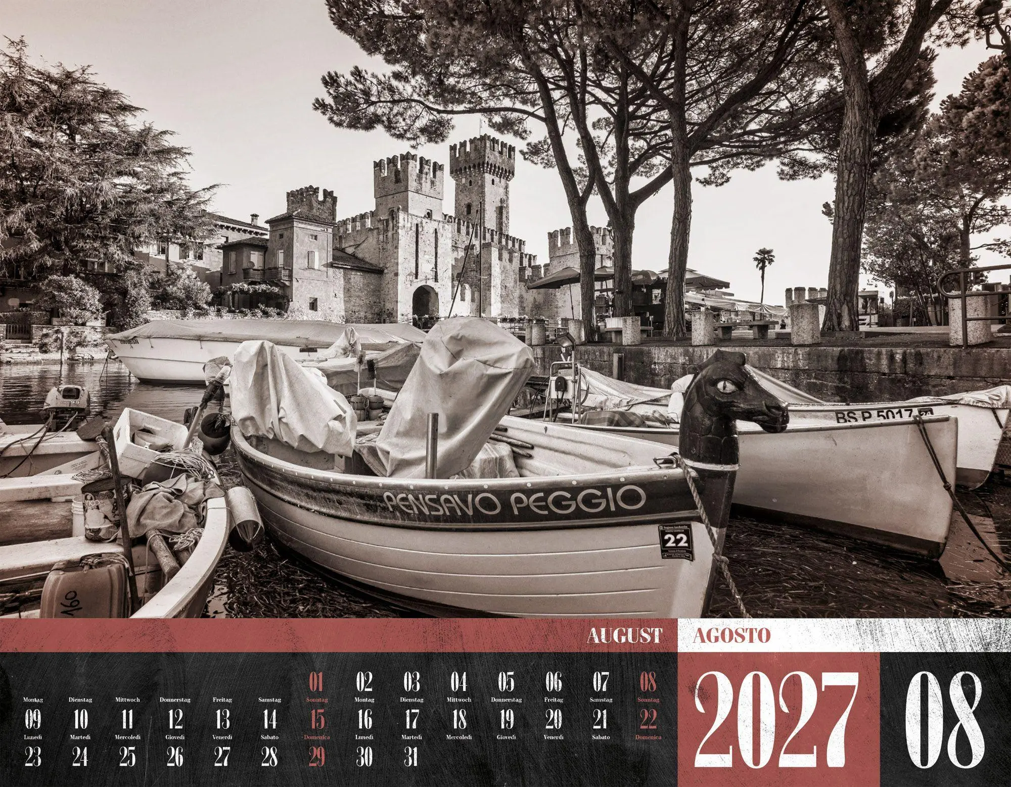 Bild: 9783838427232 | La Dolce Vita Kalender 2027 Italienische Lebensart | GmbH | Kalender