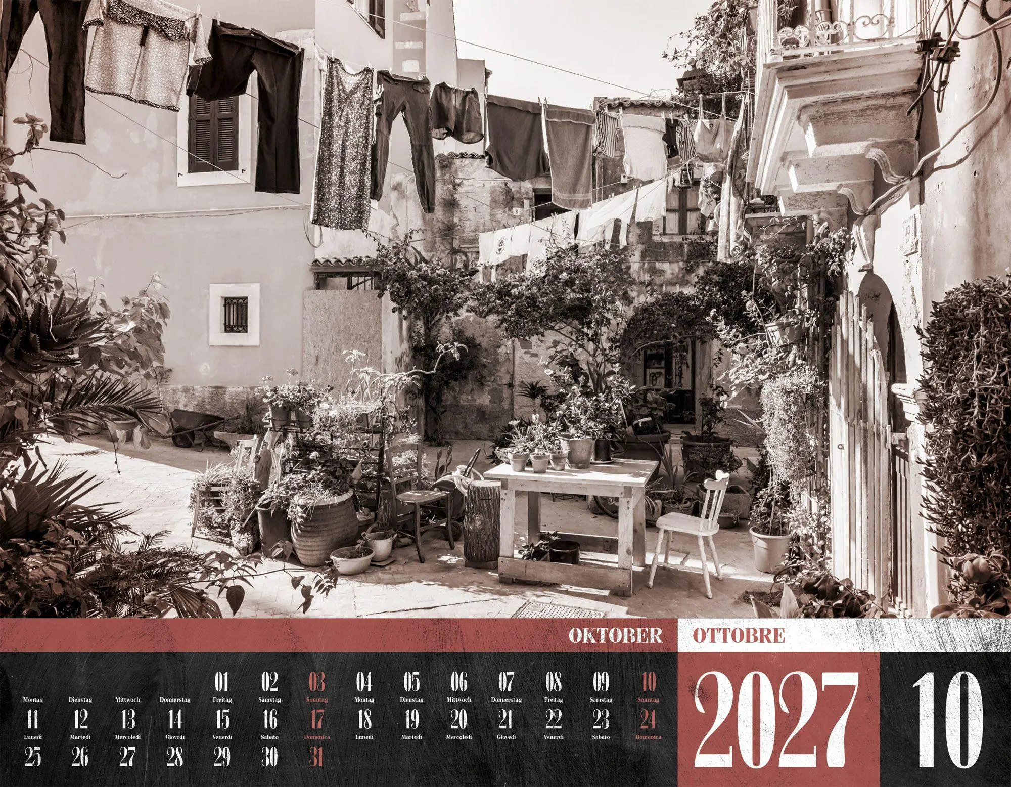 Bild: 9783838427232 | La Dolce Vita Kalender 2027 Italienische Lebensart | GmbH | Kalender