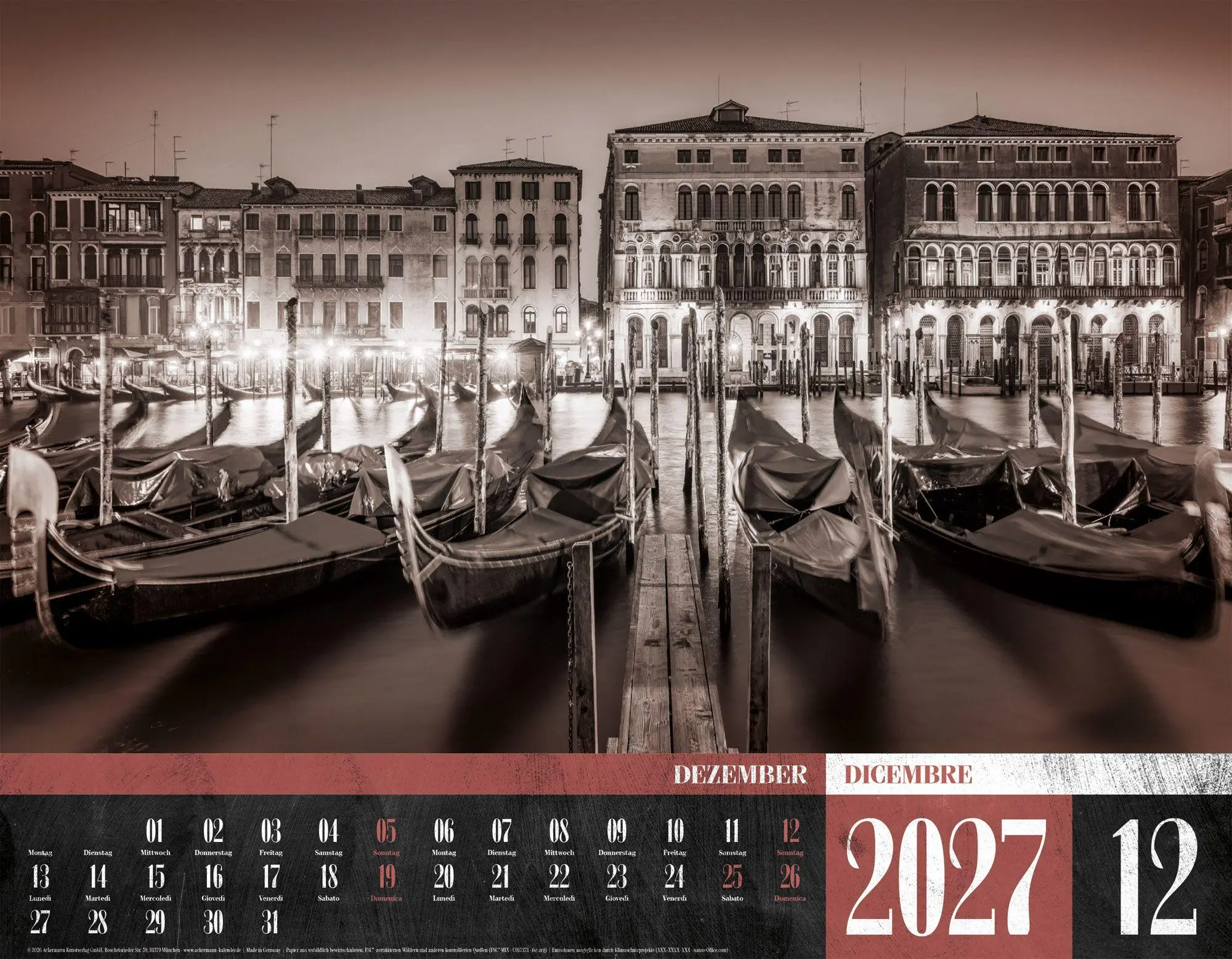 Bild: 9783838427232 | La Dolce Vita Kalender 2027 Italienische Lebensart | GmbH | Kalender