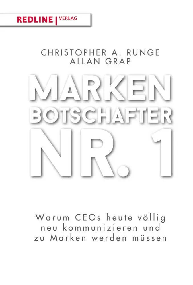 Cover: 9783868817232 | Markenbotschafter Nr. 1 | Christopher A. Runge (u. a.) | Buch | 224 S.