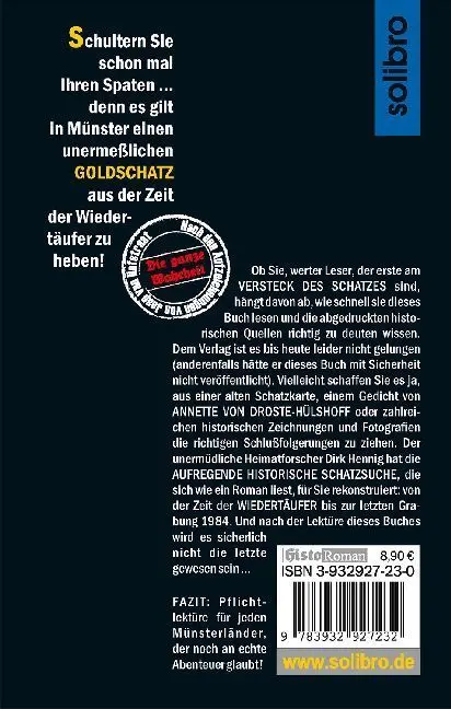 Bild: 9783932927232 | Der Schatz im Aasee | Dirk Hennig | Taschenbuch | 144 S. | Deutsch