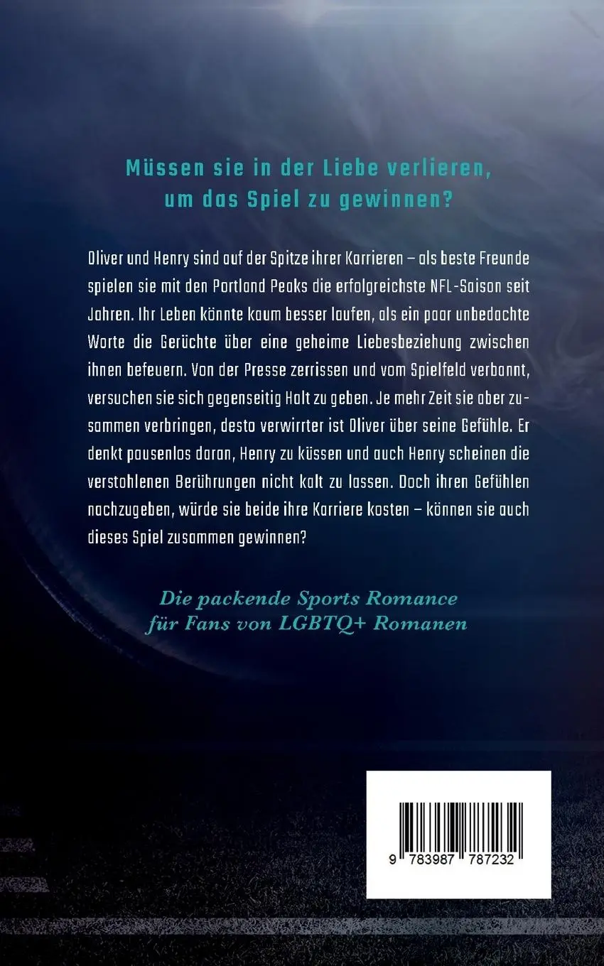 Rückseite: 9783987787232 | Lost in your Game | Ein Football Love Roman | Leona Bolt | Taschenbuch