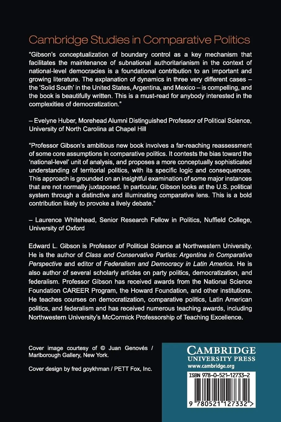 Rückseite: 9780521127332 | Boundary Control | Edward L. Gibson | Taschenbuch | Englisch | 2015
