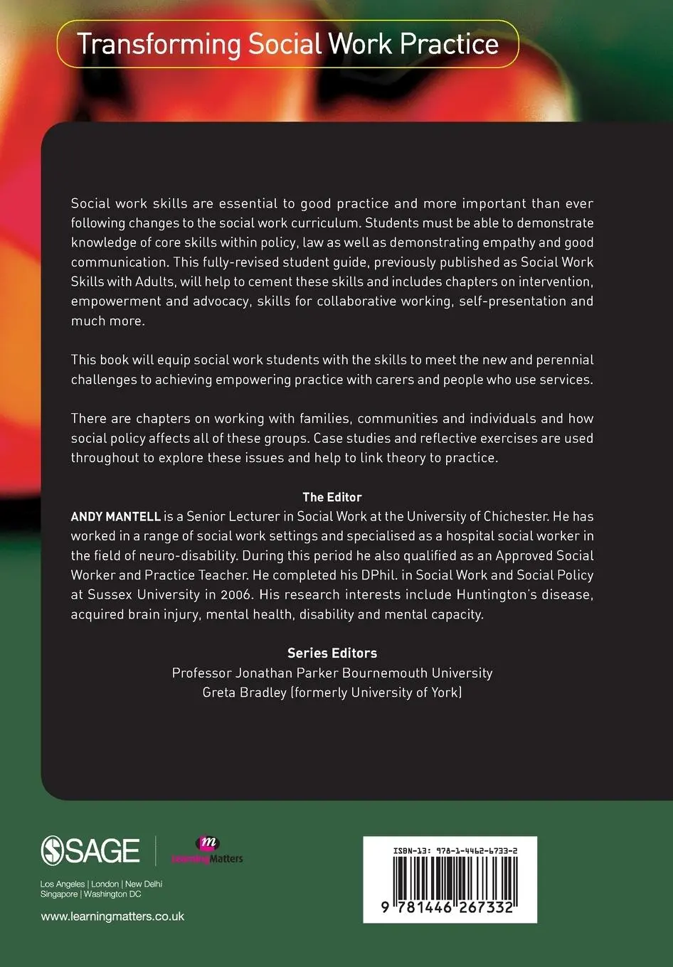 Rückseite: 9781446267332 | Skills for Social Work Practice | Andy Mantell | Taschenbuch | 2013