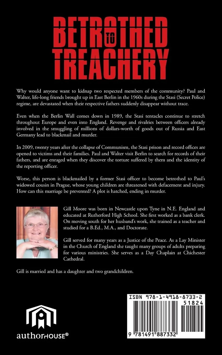 Rückseite: 9781491887332 | BETROTHED TO TREACHERY | Gill Moore | Taschenbuch | Englisch | 2014