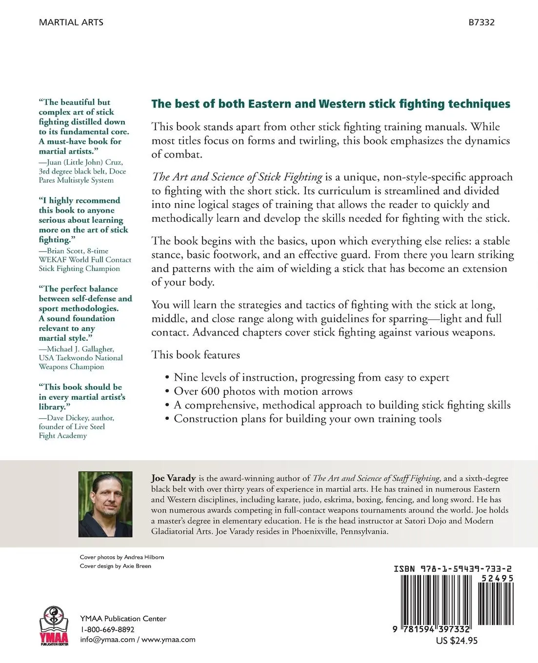 Rückseite: 9781594397332 | The Art and Science of Stick Fighting | Complete Instructional Guide