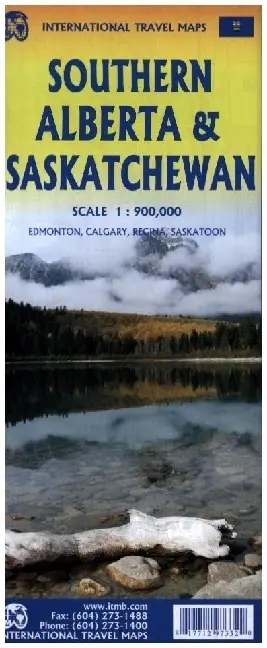 Cover: 9781771297332 | Alberta/Saskatchewan | ITM Intern.Travel Maps 1:900000 | (Land-)Karte