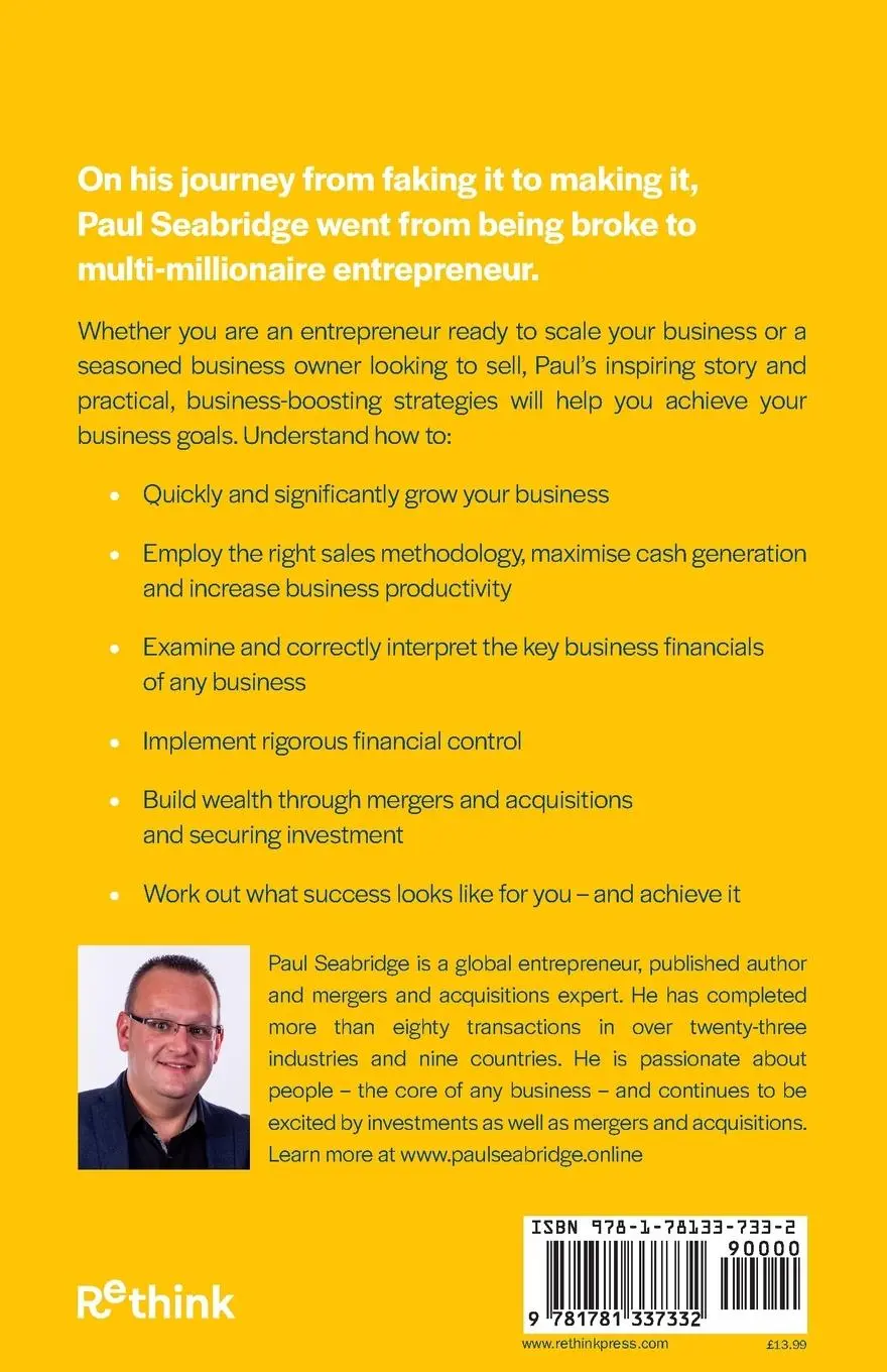 Rückseite: 9781781337332 | Buy, Build, Sell | Paul Seabridge | Taschenbuch | Englisch | 2023