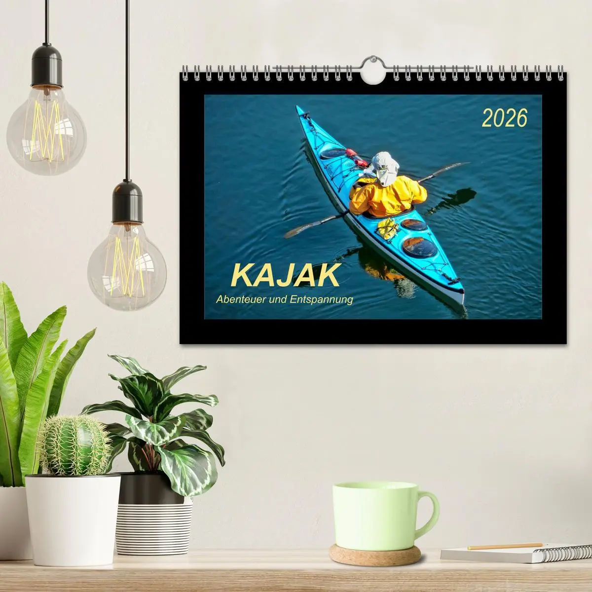 Bild: 9783516047332 | Kajak - Abenteuer und Entspannung (Wandkalender 2026 DIN A4 quer),...
