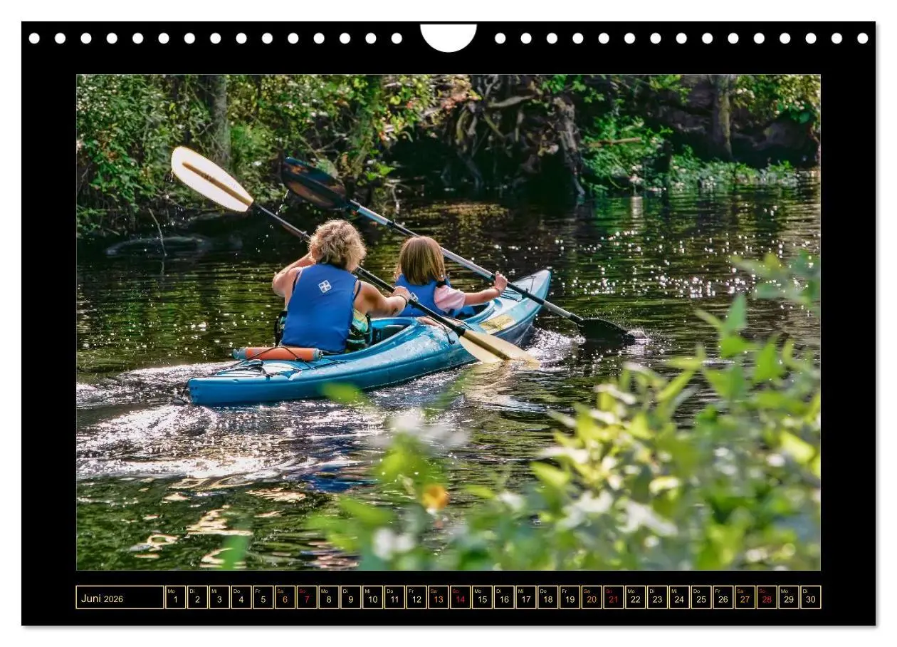 Bild: 9783516047332 | Kajak - Abenteuer und Entspannung (Wandkalender 2026 DIN A4 quer),...