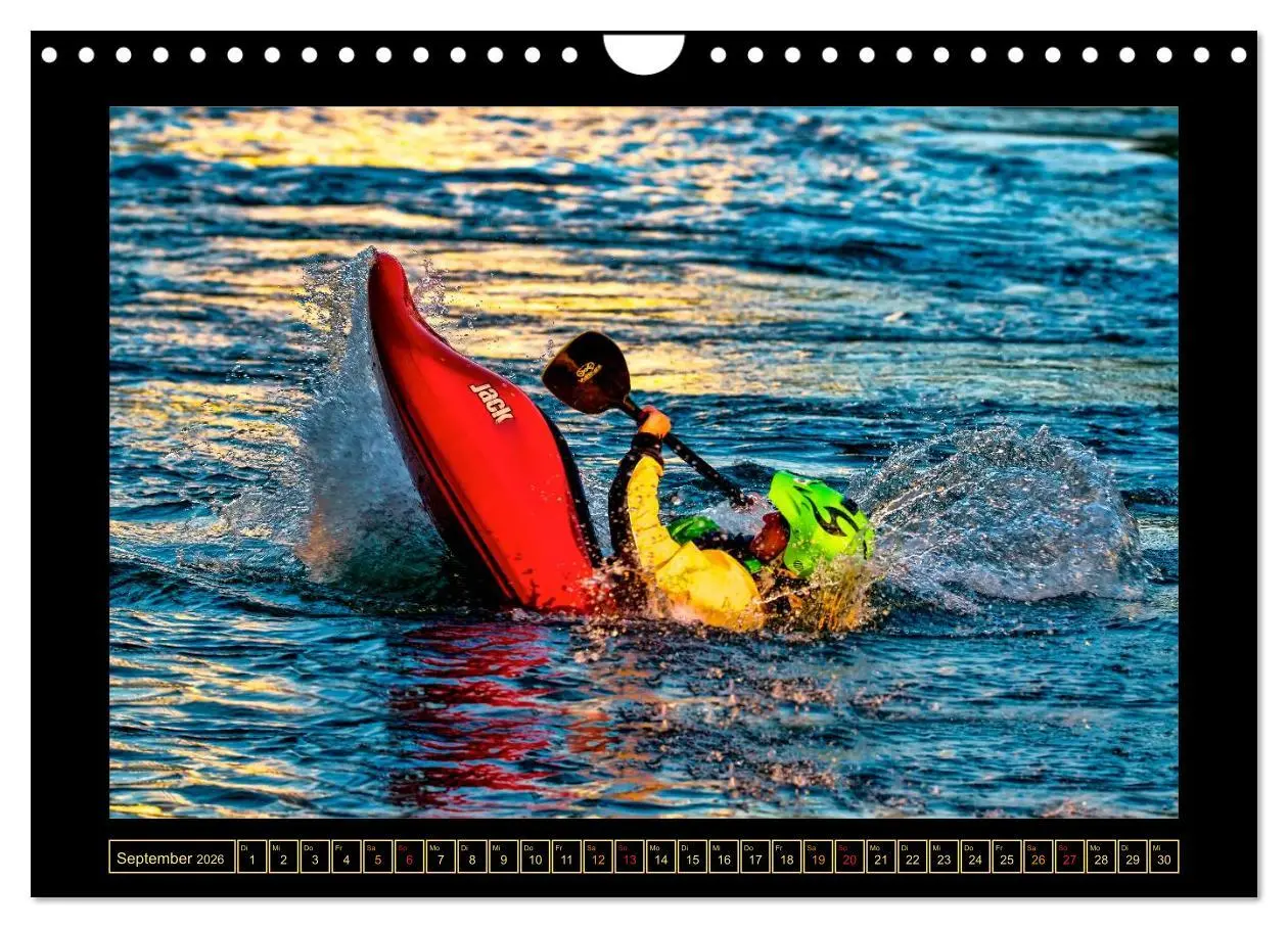 Bild: 9783516047332 | Kajak - Abenteuer und Entspannung (Wandkalender 2026 DIN A4 quer),...