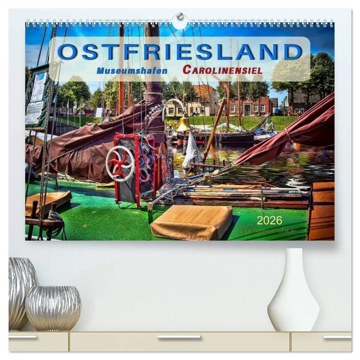 Cover: 9783516117332 | Ostfriesland - Museumshafen Carolinensiel (hochwertiger Premium...